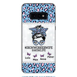 Personalized Ironworkerwife & Momlife Phone Case Printed 22APR-HC01