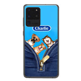Personalized Dog Lover Phone Case Printed 22APR-HC05