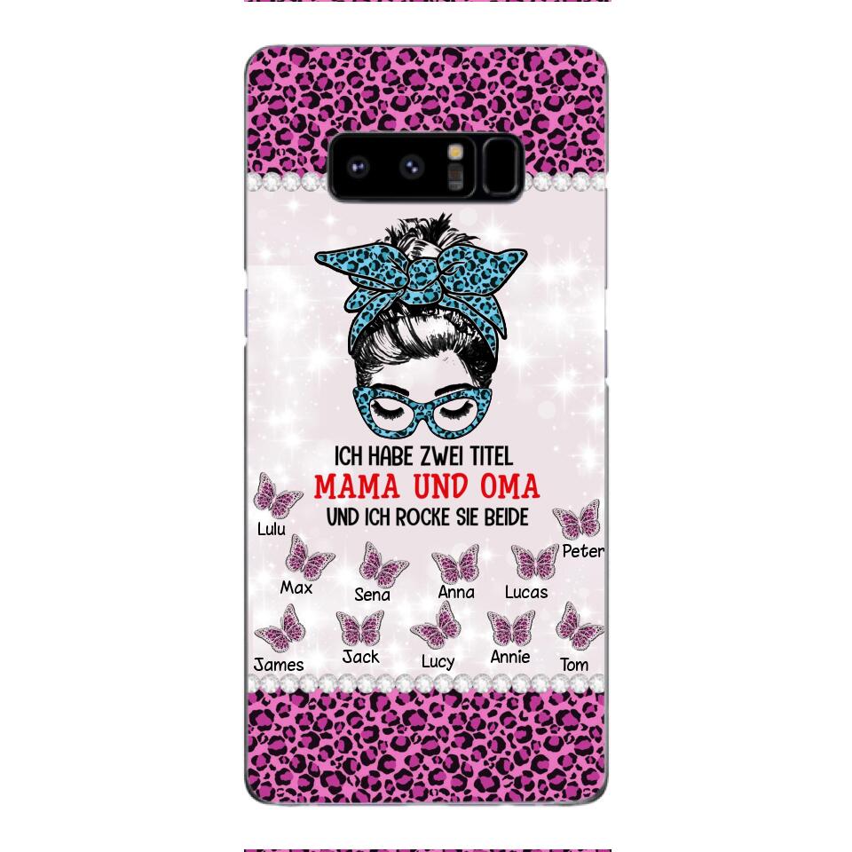 Personalized Grandma Kid Phone Case Printed 22APR-MQ05