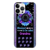 Personalized Grandma Kid Turtle Phone Case Printed V3Q 0604
