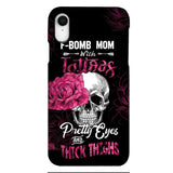 Personalized F Bomb Mom With Tattoos Phone Case Printed M3Q 0704
