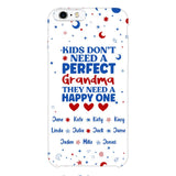 Personalized Grandma Kid Phone Case Printed 3T 0704