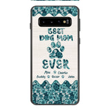 Personalized Best Dog Mom Phone Case Printed 3C 0704
