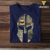Personalized British Veteran Spartan Warrior