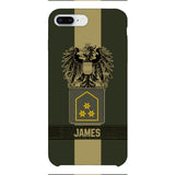 DH Personalized Austrian Soldier Phone Case Printed DT084