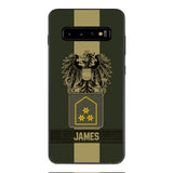 DH Personalized Austrian Soldier Phone Case Printed DT084