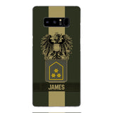 DH Personalized Austrian Soldier Phone Case Printed DT084