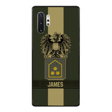 DH Personalized Austrian Soldier Phone Case Printed DT084