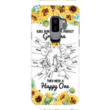 Personalized Kid don't need perfect Grandma Phone Case Printed 3T 1404
