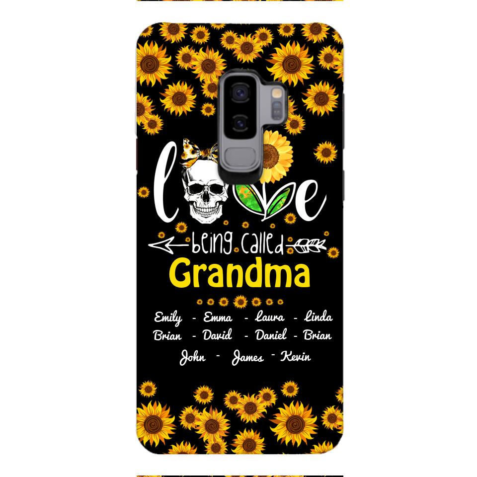Personalized Love being called Grandma Phone Case Printed 3T 1504