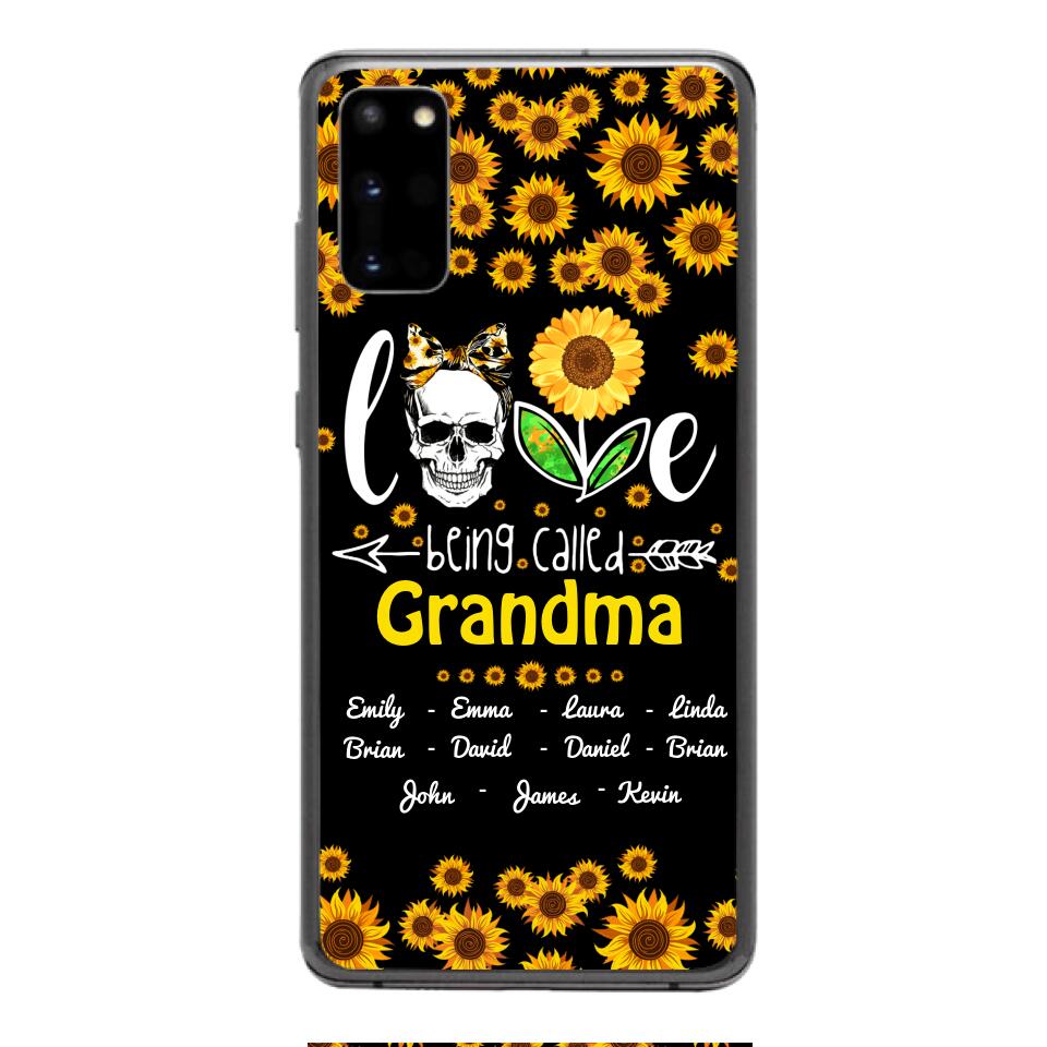 Personalized Love being called Grandma Phone Case Printed 3T 1504