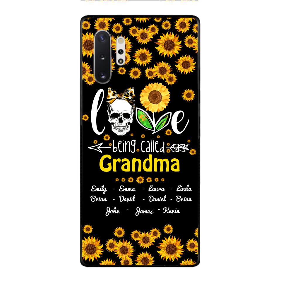 Personalized Love being called Grandma Phone Case Printed 3T 1504