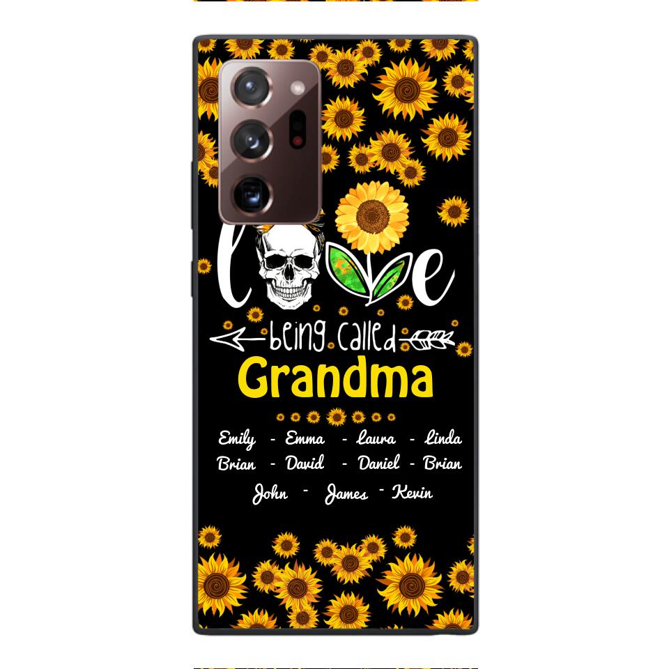 Personalized Love being called Grandma Phone Case Printed 3T 1504