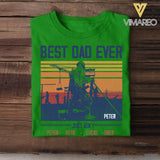 Personalized Ironworker Dad Tshirt Printed 22APR-HQ16