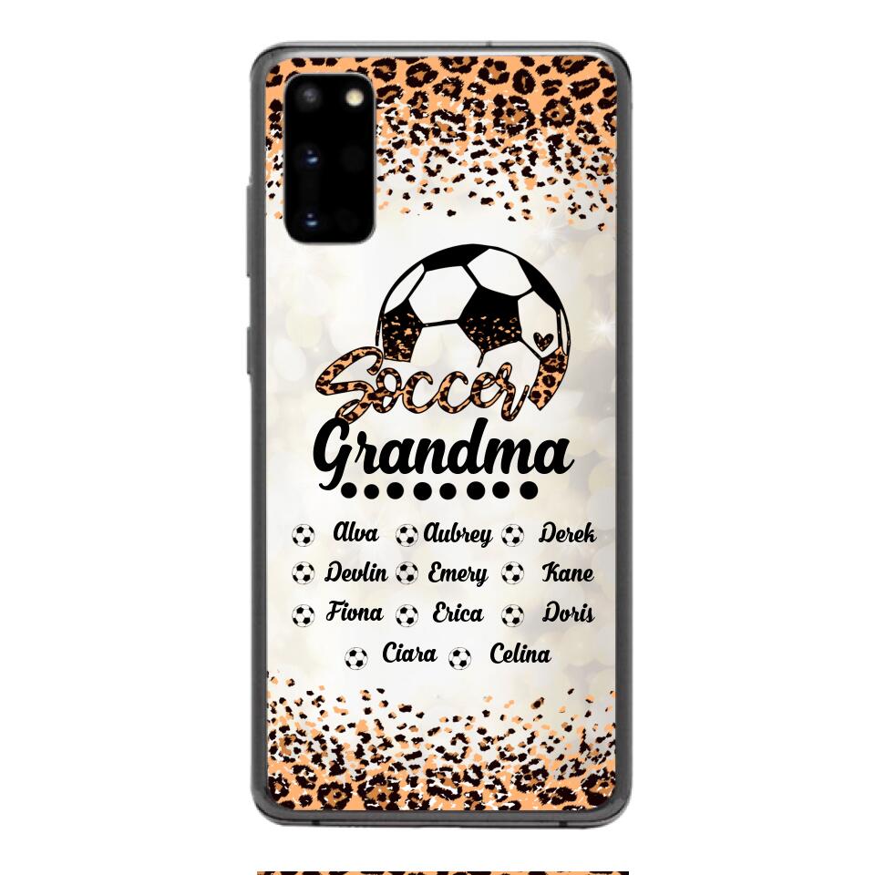 Personalized Soccer Grandma Phone Case Printed V3Q 1804