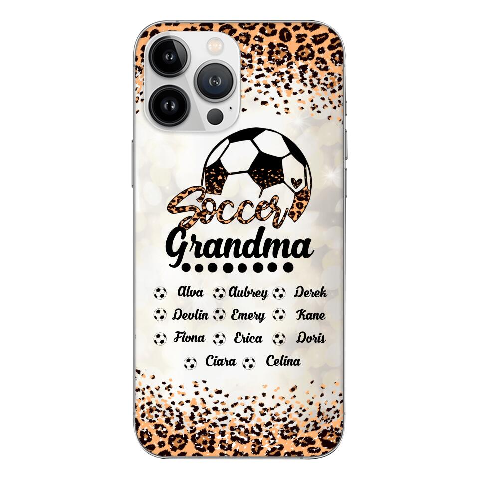Personalized Soccer Grandma Phone Case Printed V3Q 1804