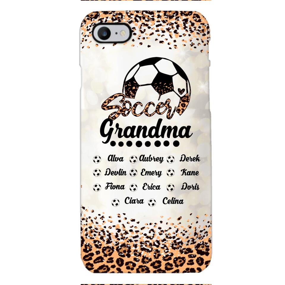 Personalized Soccer Grandma Phone Case Printed V3Q 1804