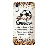 Personalized Soccer Grandma Phone Case Printed V3Q 1804