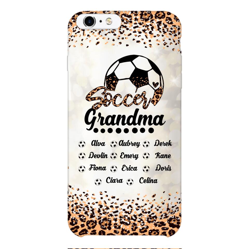 Personalized Soccer Grandma Phone Case Printed V3Q 1804