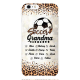 Personalized Soccer Grandma Phone Case Printed V3Q 1804