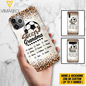 Personalized Soccer Grandma Phone Case Printed V3Q 1804