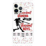 Personalized This Baseball Grandma Phone Case Printed 3T 1804