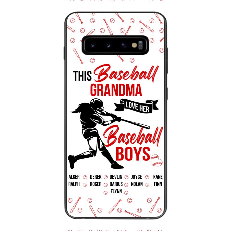Personalized This Baseball Grandma Phone Case Printed 3T 1804