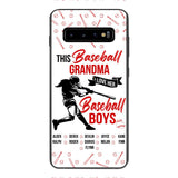 Personalized This Baseball Grandma Phone Case Printed 3T 1804