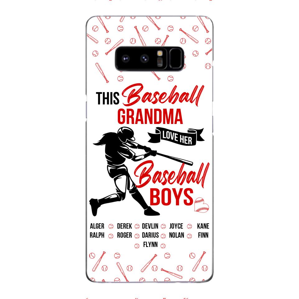Personalized This Baseball Grandma Phone Case Printed 3T 1804
