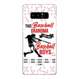 Personalized This Baseball Grandma Phone Case Printed 3T 1804