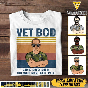 Personalized Swedish Vet Bod Camo Tshirt Printed 22APR-LN18