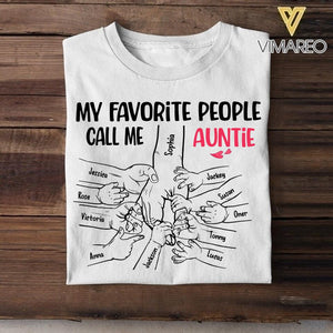 PERSONALIZED MY FAVORITE PEOPLE CALL ME GRANDMA TSHIRT QTHC1904