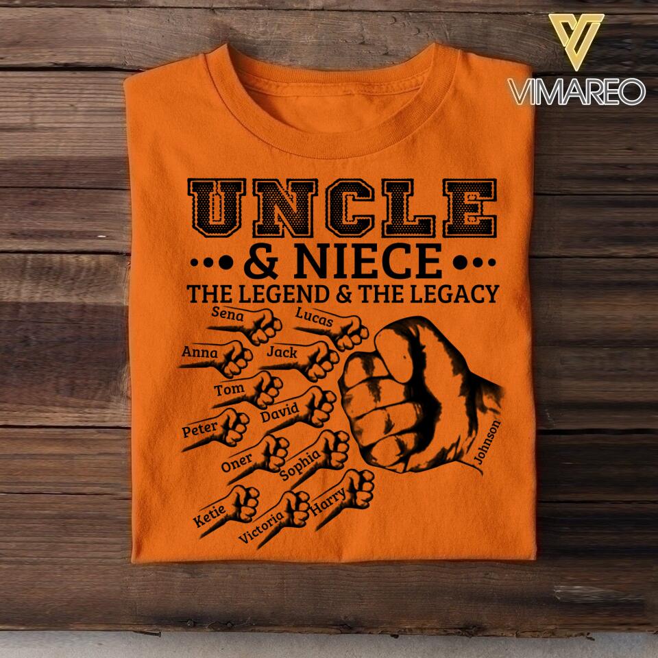Personalized Uncle Kid Tshirt Printed 22APR-DT19