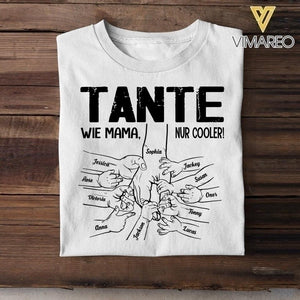 PERSONALIZED TANTE WIE MAMA NUR COOLER TSHIRT QTVQ1904