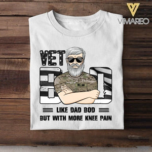 Personalized U.S Vet Bod T-ShirtTshirt Printed 22APR-HQ21