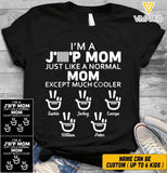 Personalized I'm A Jeep Mom Tshirt Printed V3Q 2204