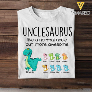 Personalized Unclesaurus Tshirt Printed 22APR-HC25