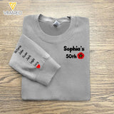 PERSONALIZED GIFT FOR GRANDMA BIRTHDAY KID NAME SWEATSHIRT PRINTED QTTN2604