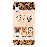 Personalized Dog Lover Phone Case Printed 22APR-LN26