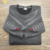 PERSONALIZED AUNTIE LIKE A MOM BUT COOLER KID NAME SWEATSHIRT PRINTED QTTN2504