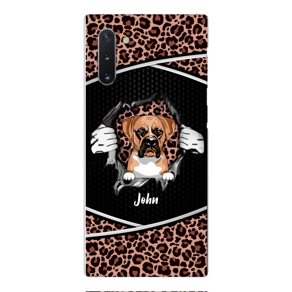 Personalized Dog Lover Phone Case Printed 22APR-HC26