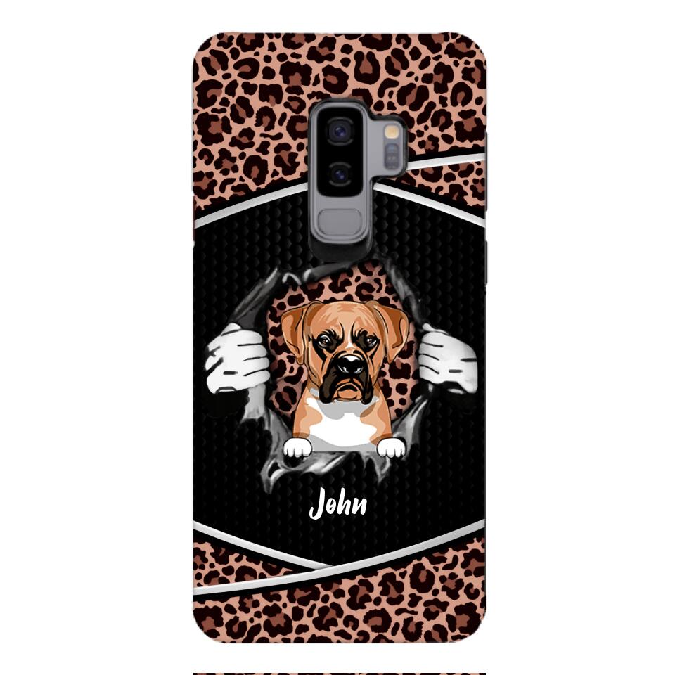 Personalized Dog Lover Phone Case Printed 22APR-HC26