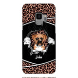 Personalized Dog Lover Phone Case Printed 22APR-HC26
