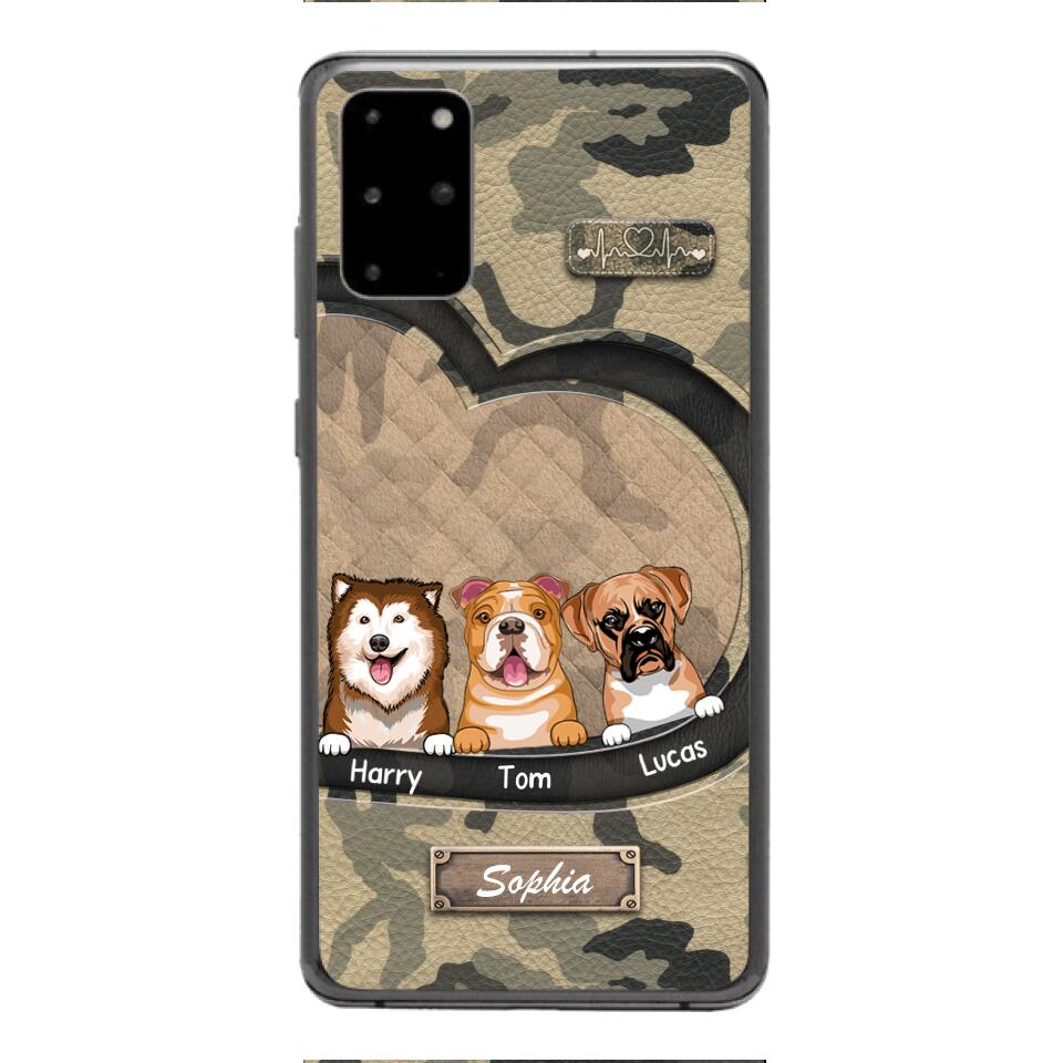 Personalized Dog Lover Phone Case Printed 22APR-HQ26