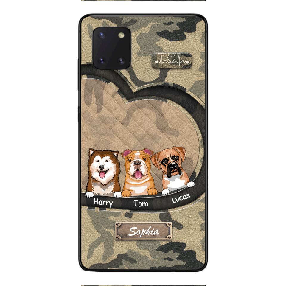 Personalized Dog Lover Phone Case Printed 22APR-HQ26