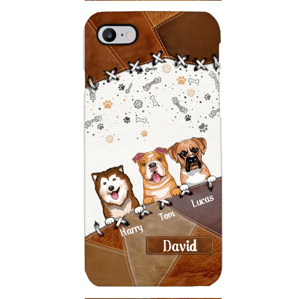 Personalized Dog Lover Phone Case Printed 22APR-DT27