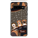 Personalized Dog Lover Camo Phone Case Printed 22APR-LN27