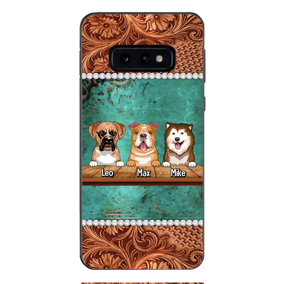 Personalized Dog Lover Phone Case Printed 22APR-HQ27