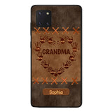 Personalized Grandma Kid Phone Case Printed 22APR-LN28