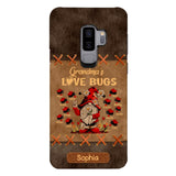 Personalized Grandma's Love Bugs Phone Case Printed 22APR-LN28